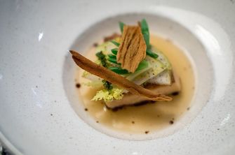 Foie gras met dashi