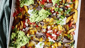 Carne asada fries