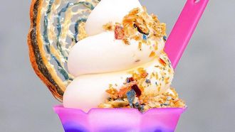 croissant-ijs van Supermoon Bakehouse