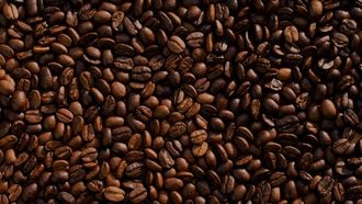 Koffiebonen met cafeïne