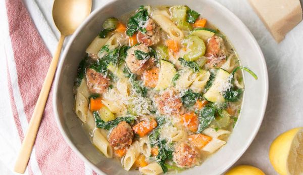 Zomer minestrone