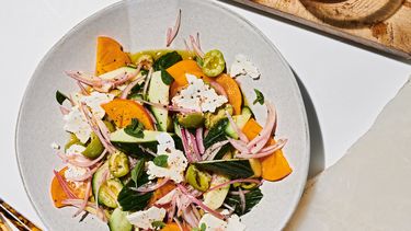 Griekse salade voor de winter