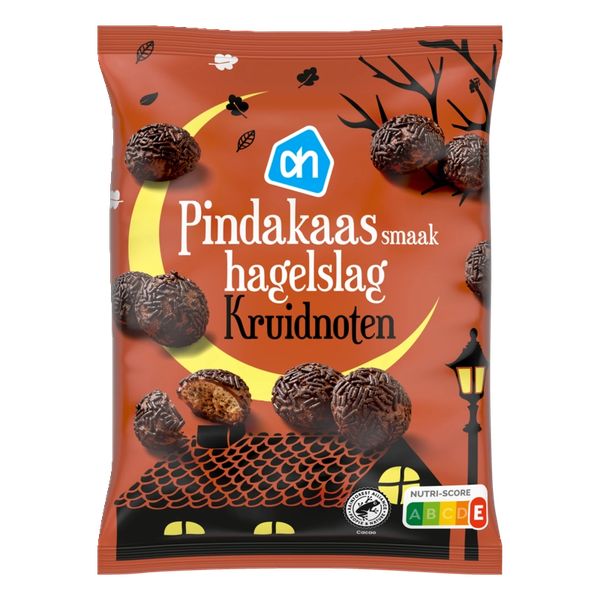 kruidnoten met pindakaas