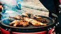 barbecue met vlees