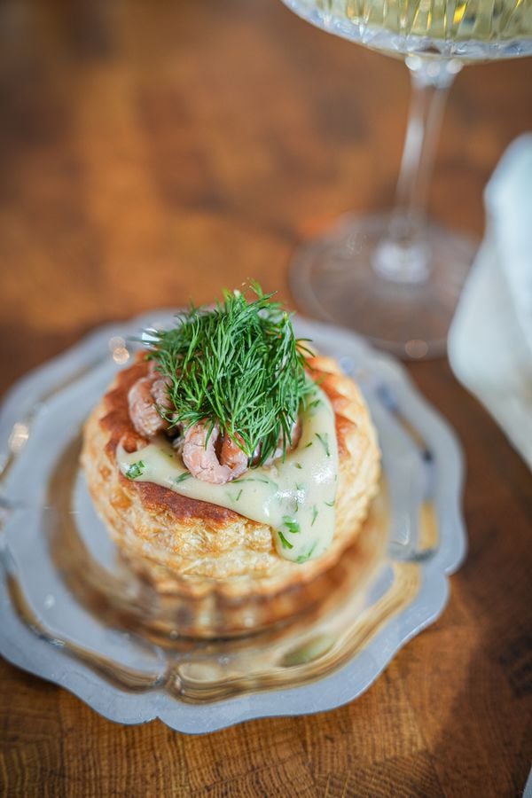 garnalen ragout / garnalenragout met champagne