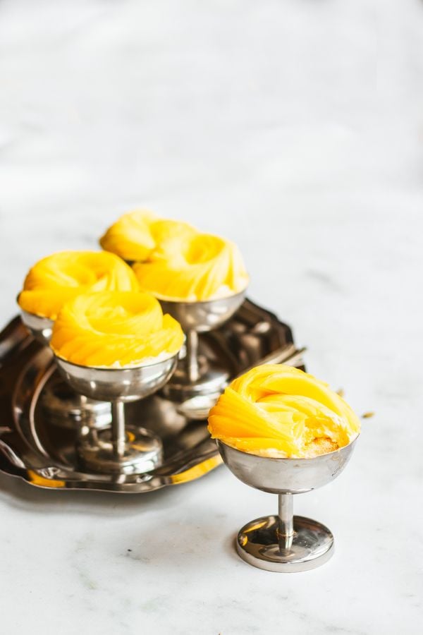 Toetje met mango | Mango tiramisu