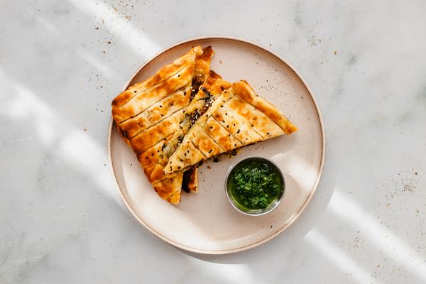 Flatbread tosti met mozzarella