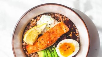 Boekweit bowl met zalm