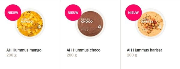 chocolade-hummus Albert Heijn