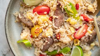 Thaise gebakken rijst