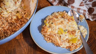 prei schotel / cheesy leeks