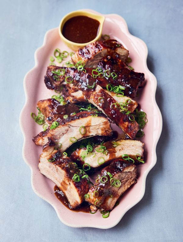 Teriyaki spareribs uit de Airfryer van Jamie Oliver