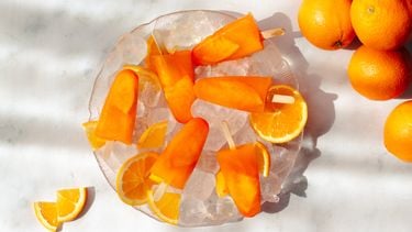 Aperol spritz ijsjes