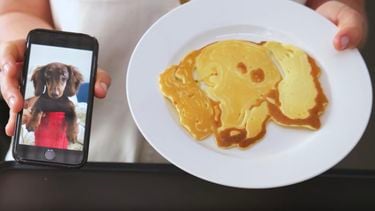 Video pancake art