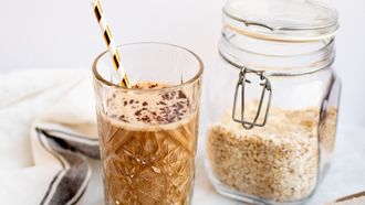 Koffiesmoothie drinkontbijt