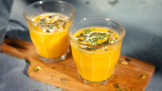 wortelsoep met gember