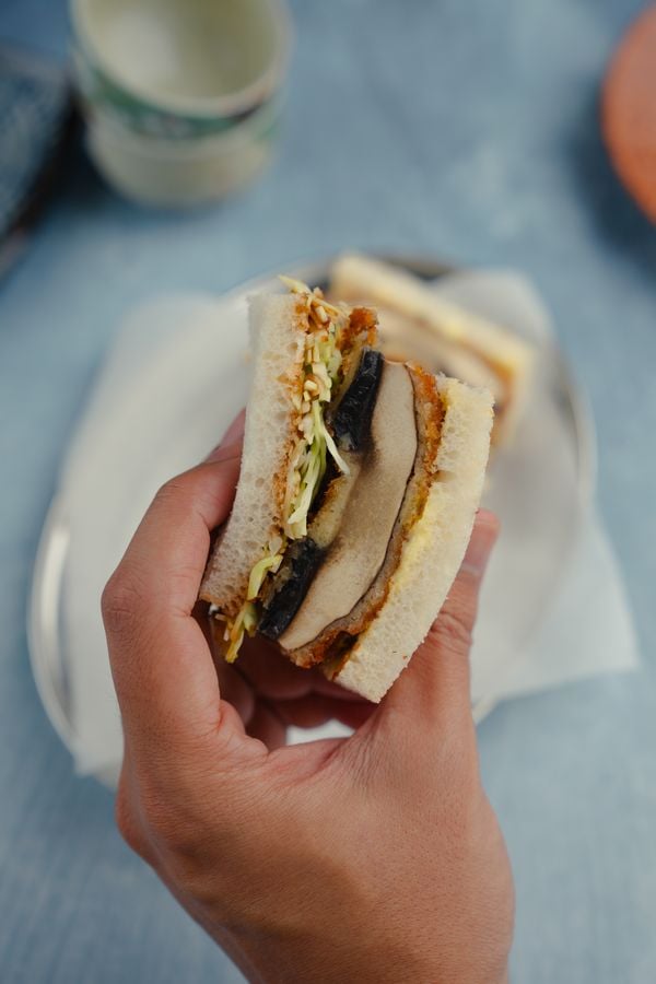 Portobello sando