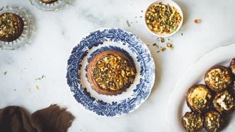 Gevulde portobello's met camenbert