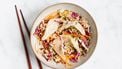 Dumplingsalade - salade met dumplings