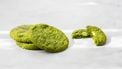 Matcha koekjes met witte chocolade