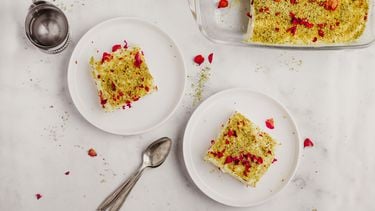 Layali lubnan | layali libnan | griesmeelpudding | semolinapudding | no-bake dessert