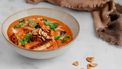 Vegetarische butter chicken | butter chicken met grillkaas | grillkaas butter chicken
