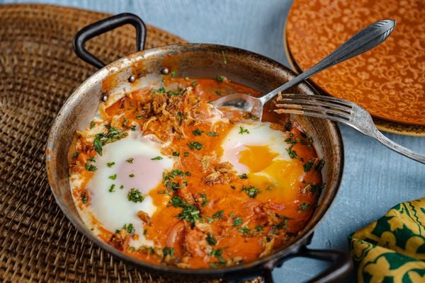 Shakshuka Indo-style
