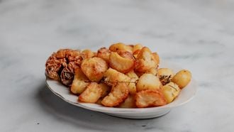 Gebakken aardappelen uit de oven