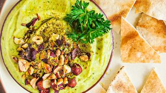 Baba ganoush van courgette