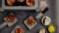 Mini kersttaco's gourmet