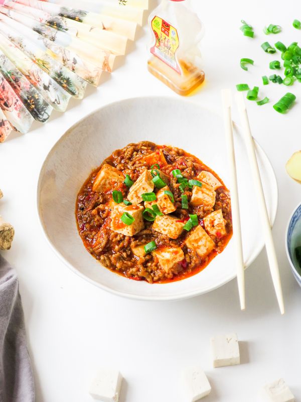 Mapo tofu een pittig Chinees gerecht