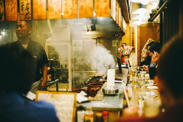 Japans streetfood restaurant