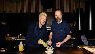 Emile van der Staak van De Nieuwe Winkel en Freddy Tratlehner organiseren een diner bij ARTIS