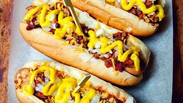 Amerikaans recept chili dogs