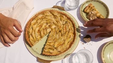 Quiche recept / quiche met artisjok en truffel