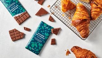 Chocoladereep croissants