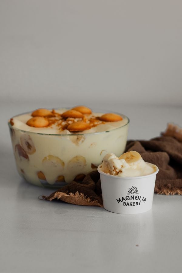 Bananenpudding van Magnolia Bakery