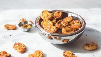 Kaaskoekjes palmiers met kaas kaaspalmiers
