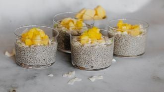 Pinacolada chiapudding