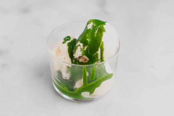 Matcha affogato | koicha matcha