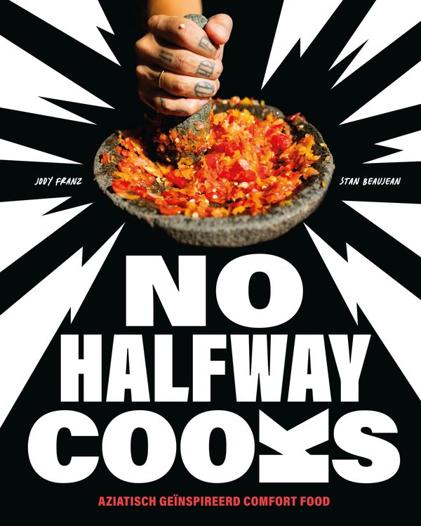 Kaft kookboek no halfway cooks