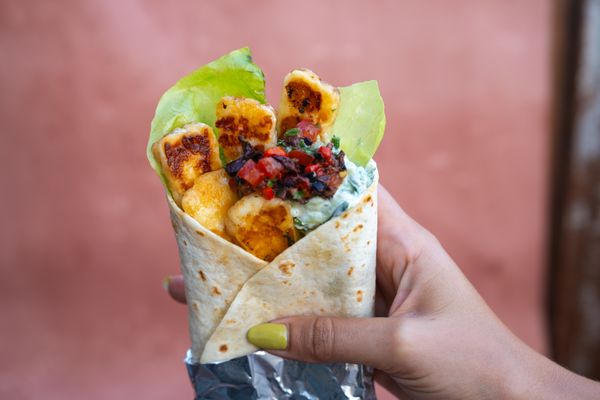 halloumi-wrap