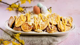 paaspoffertjes met lemon curd en witte chocolade