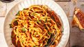 Pasta bolognese wijn