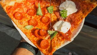 Pizza slices charlies