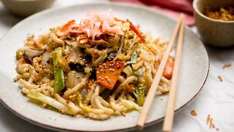 Yakisoba: gezonde noodles