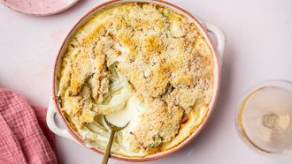 Venkelgratin bijgerecht voor kerst / venkel recept