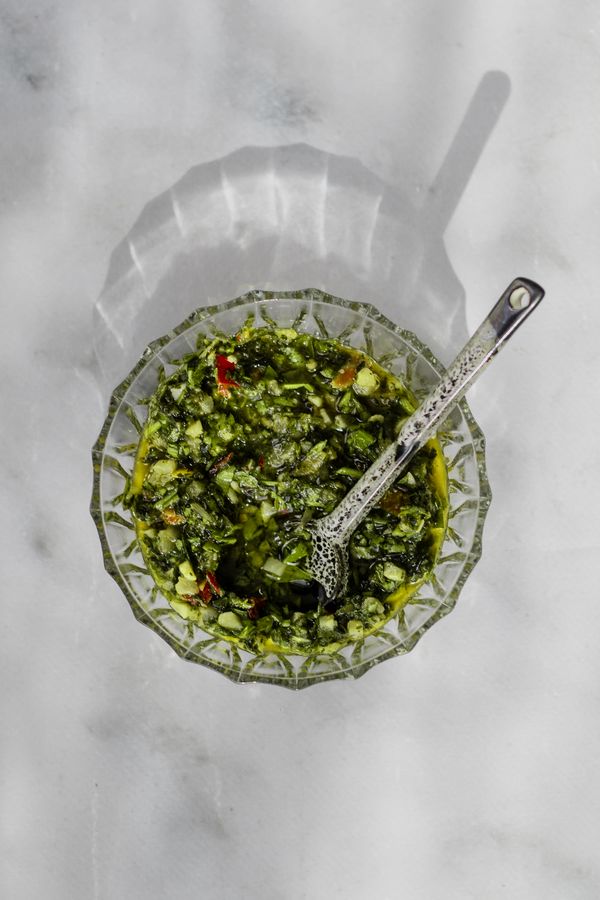 Chimichurri maken | Chimichurri recept | Chimichurri basisrecept