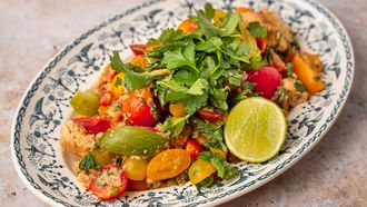 Asian style panzanella
