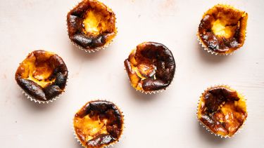 Mini Baskische burnt cheesecakes